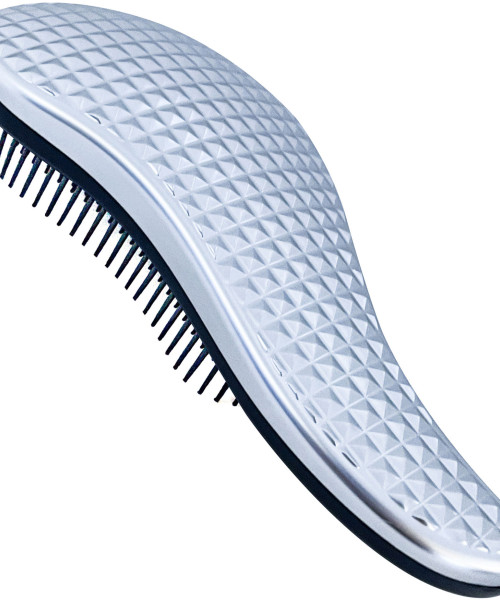 ΒΟΥΡΤΣΑ DETANGLE ΑΣΗΜΙ ΛΕΥΚΟ ΜΕΤΑΛΙΖΕ