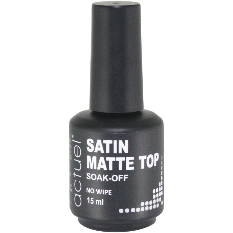ACTUEL TOP COAT SATIN MATTE STEP 3 15ml