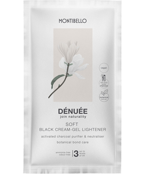 DENUEE SOFT BLACK CREAM-GEL LIGHTENER 30g