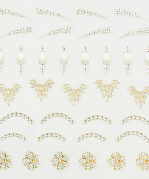 96633 SHINY NAIL APPLIQUE - DAZZLING DECORATION