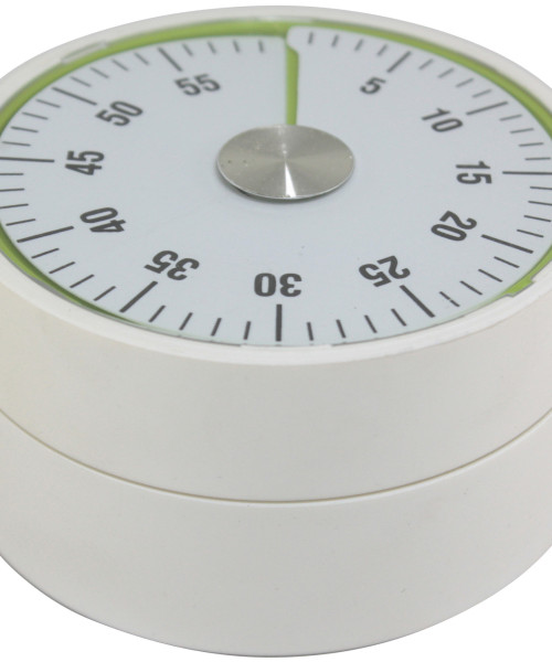 TIMER ΧΡΟΝΟΜΕΤΡΟ ΚΥΛΙΝΔΡΙΚΟ ΛΕΥΚΟ