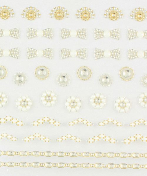 96637 SHINY NAIL APPLIQUE - DAZZLING DECORATION