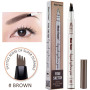 LIQUID EYEBROW WATERPROOF PEN BROWN 1ml