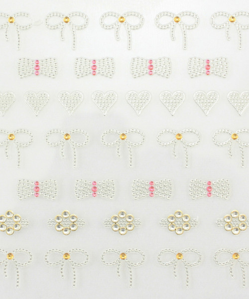 96601 SHINY NAIL APPLIQUE - DAZZLING DECORATION