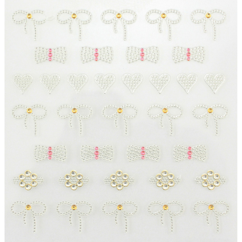 96601 SHINY NAIL APPLIQUE - DAZZLING DECORATION