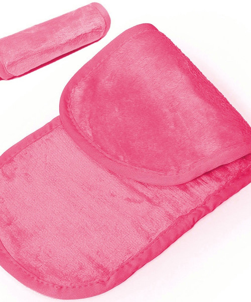 ΠΕΤΣΕΤΑ ΑΦΑΙΡΕΣΗΣ MAKE-UP ΡΟΖ 39x20cm