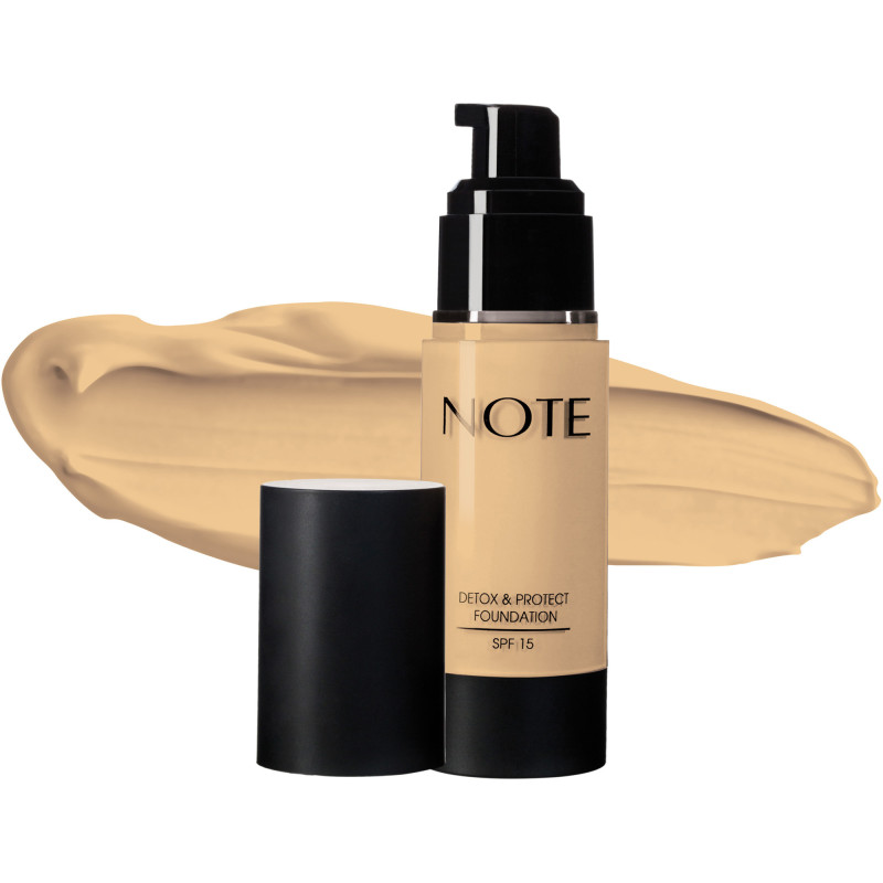 NOTE DETOX & PROTECT FOUNDATION No02 NATURAL BEIGE 30ml