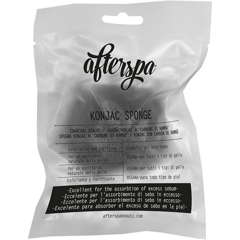 AFTER SPA KONJAC SPONGE CHARCOAL