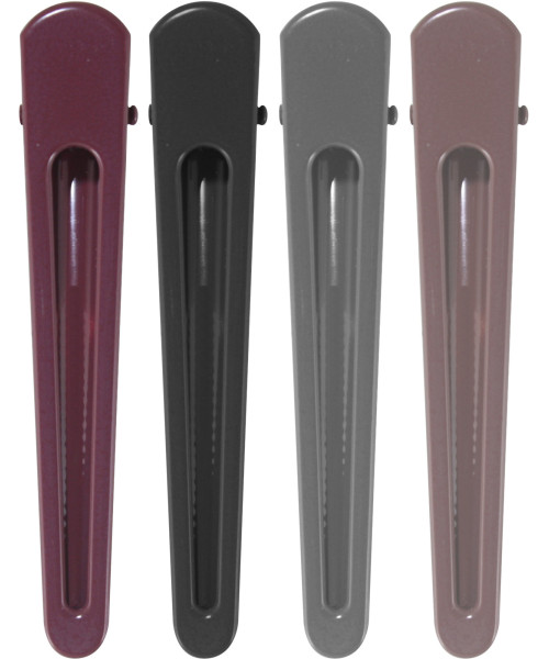 CLIPS ΜΕΤΑΛΛΙΚΑ ΔΙΑΦΟΡΑ ΧΡΩΜΑΤΑ 4τμχ