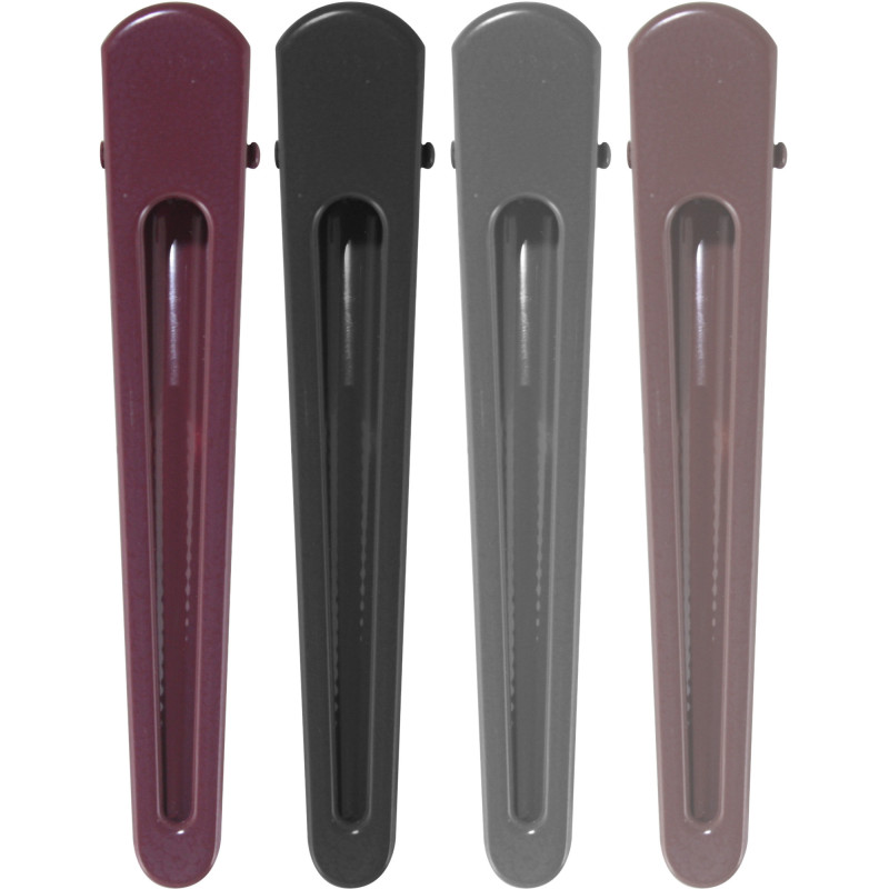 CLIPS ΜΕΤΑΛΛΙΚΑ ΔΙΑΦΟΡΑ ΧΡΩΜΑΤΑ 4τμχ