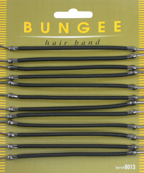 BUNGEE HAIR BAND ΛΑΣΤΙΧΑΚΙΑ ΣΙΛΙΚΟΝΗΣ 12τμχ