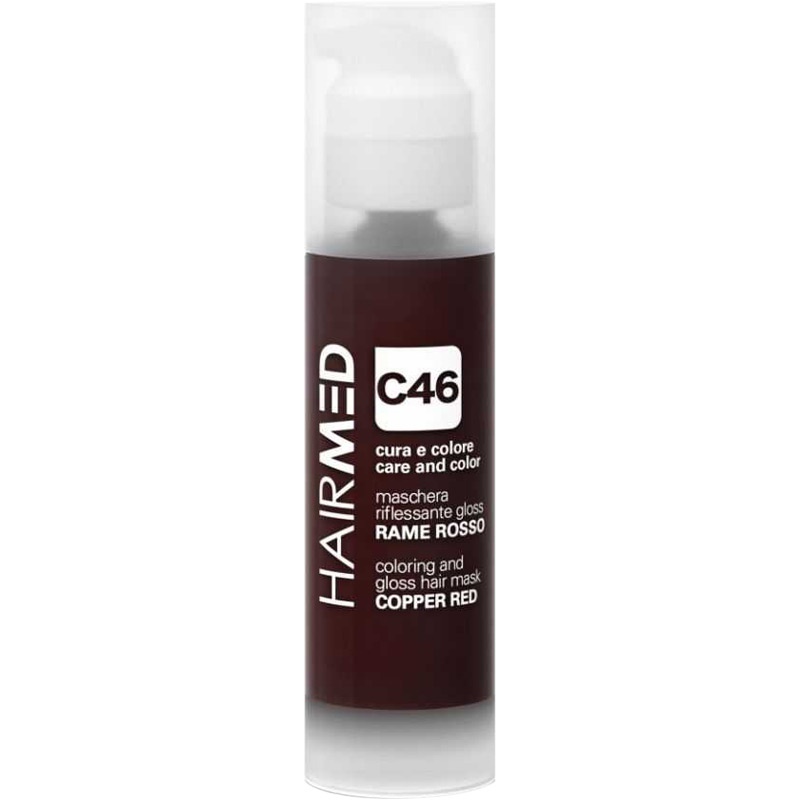 HAIRMED C46 COPPER RED COLORING & GLOSS HAIR MASK 150ml