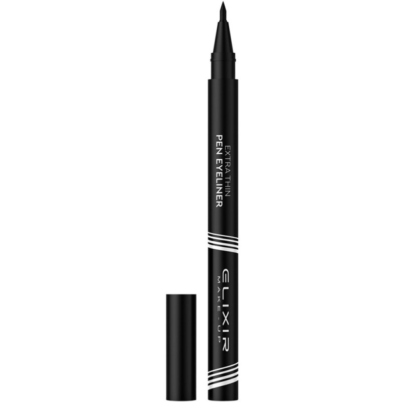 ELIXIR EXTRA THIN PEN EYELINER Νο001 BLACK