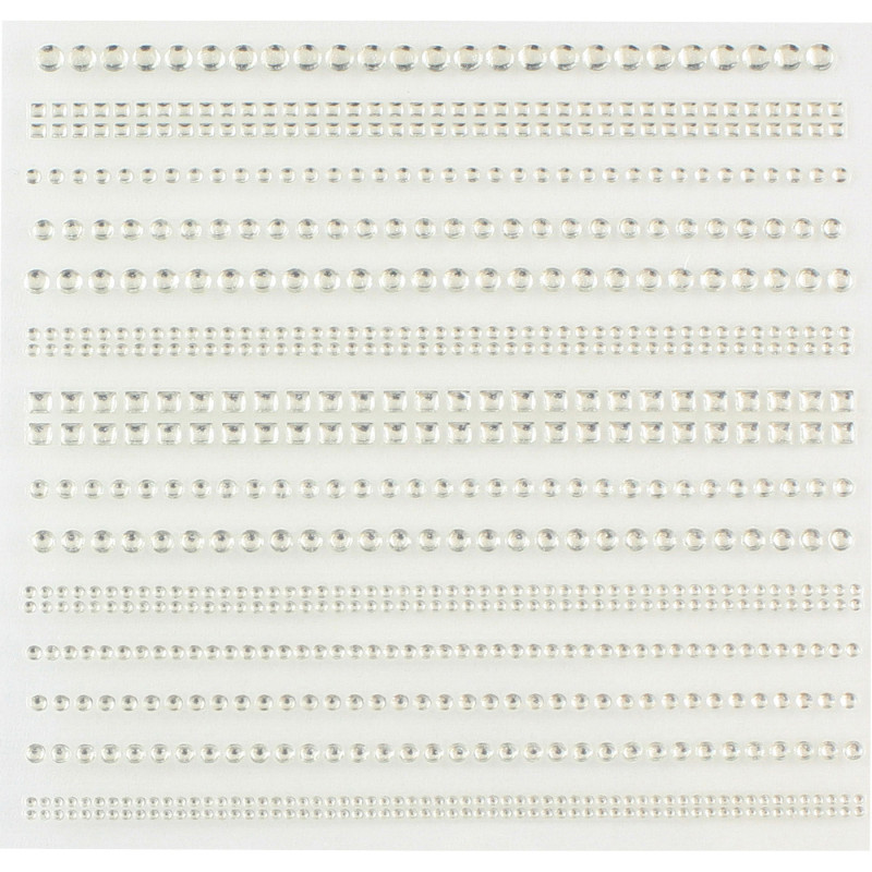 96596 SHINY NAIL APPLIQUE - DAZZLING DECORATION