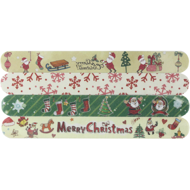 CHRISTMAS NAIL ART FILE ΛΙΜΕΣ 180/180 4ΤΜΧ