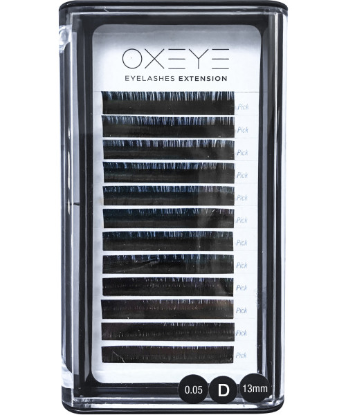 21219 EYELASHES EXTENSION CURV D 0.05 13mm