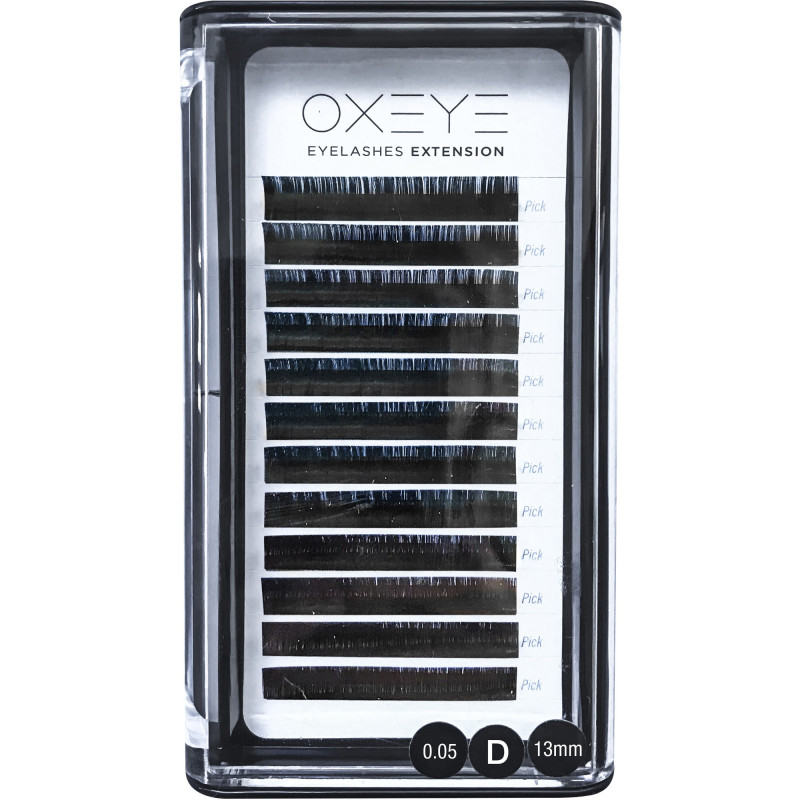 21219 EYELASHES EXTENSION CURV D 0.05 13mm