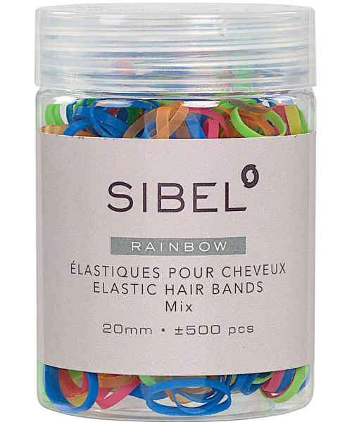 SIBEL ΛΑΣΤΙΧΑΚΙΑ ΔΙΑΦΟΡΑ ΧΡΩΜΑΤΑ 2cm 500τμχ