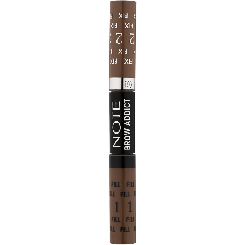 NOTE BROW ADDICT TINT & SHAPING GEL Νο2 2x5ml