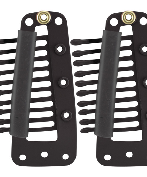 ΚΛΙΠΣ ΤΡΕΣΑΣ ΜΑΥΡΑ 12τμχ