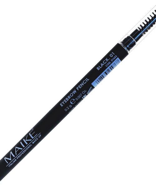 EYEBROW PENCIL LONG-LASTING 01 BLACK