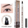 LIQUID EYEBROW WATERPROOF PEN DARK GREY 1ml