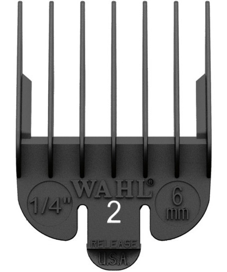 WAHL ΠΛΑΣΤΙΚΟ ΧΤΕΝΙ No2 (1/4") 6mm