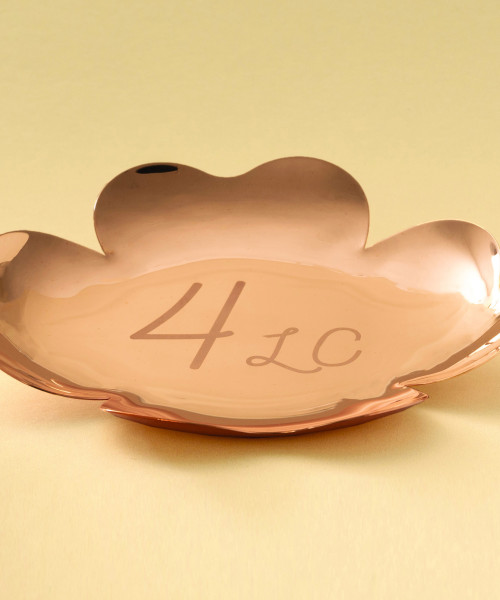 ΠΙΑΤΑΚΙ ΔΙΑΚΟΣΜΗΤΙΚΟ 4ΦΥΛΛΟ ΧΑΛΚΟΣ