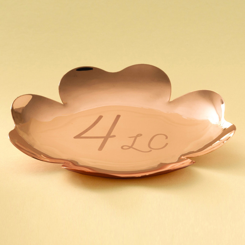 ΠΙΑΤΑΚΙ ΔΙΑΚΟΣΜΗΤΙΚΟ 4ΦΥΛΛΟ ΧΑΛΚΟΣ