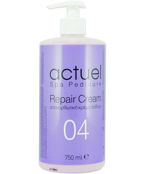 04 ACTUEL SPA PEDICURE REPAIR CREAM 750ml