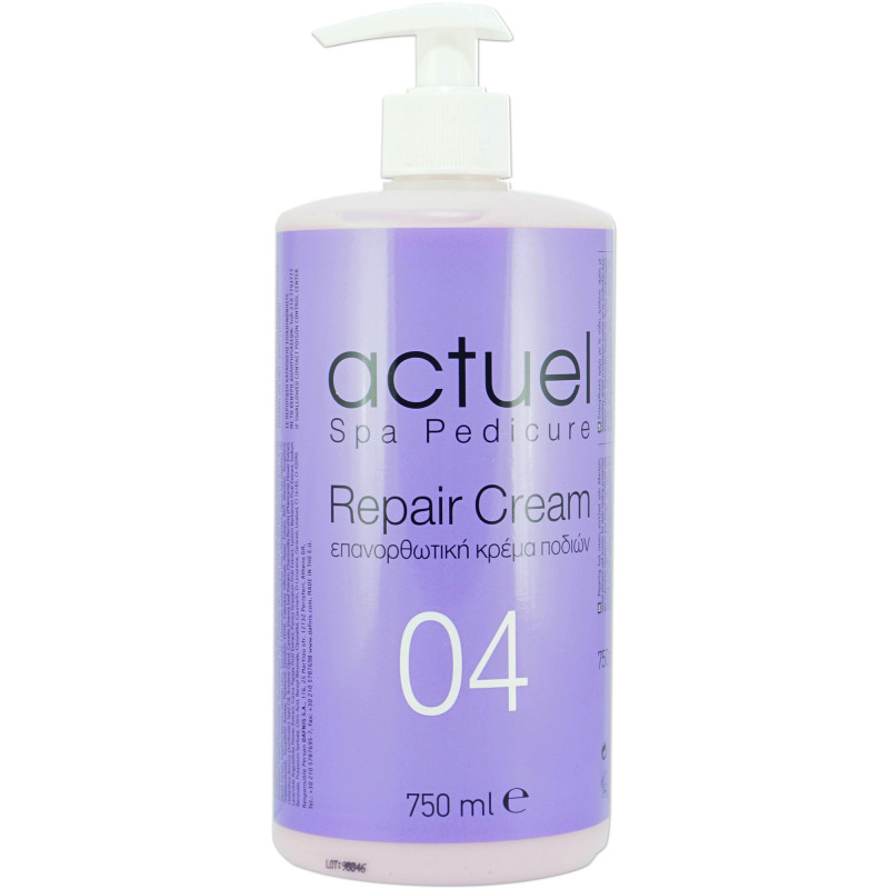 04 ACTUEL SPA PEDICURE REPAIR CREAM 750ml