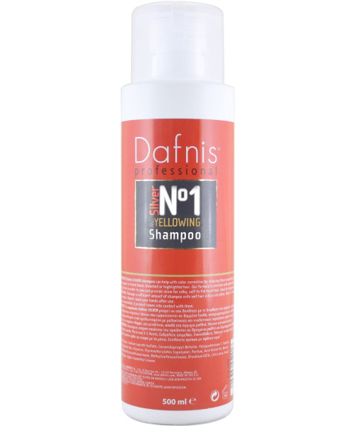 DAFNIS PROFESSIONAL SILVER ANTI YELLOWING SHAMPOO 500ml