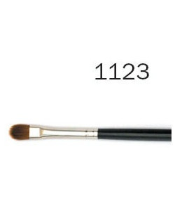 1123 MAKE-UP BRUSH SERIES NERO (BLACK HANDLE)