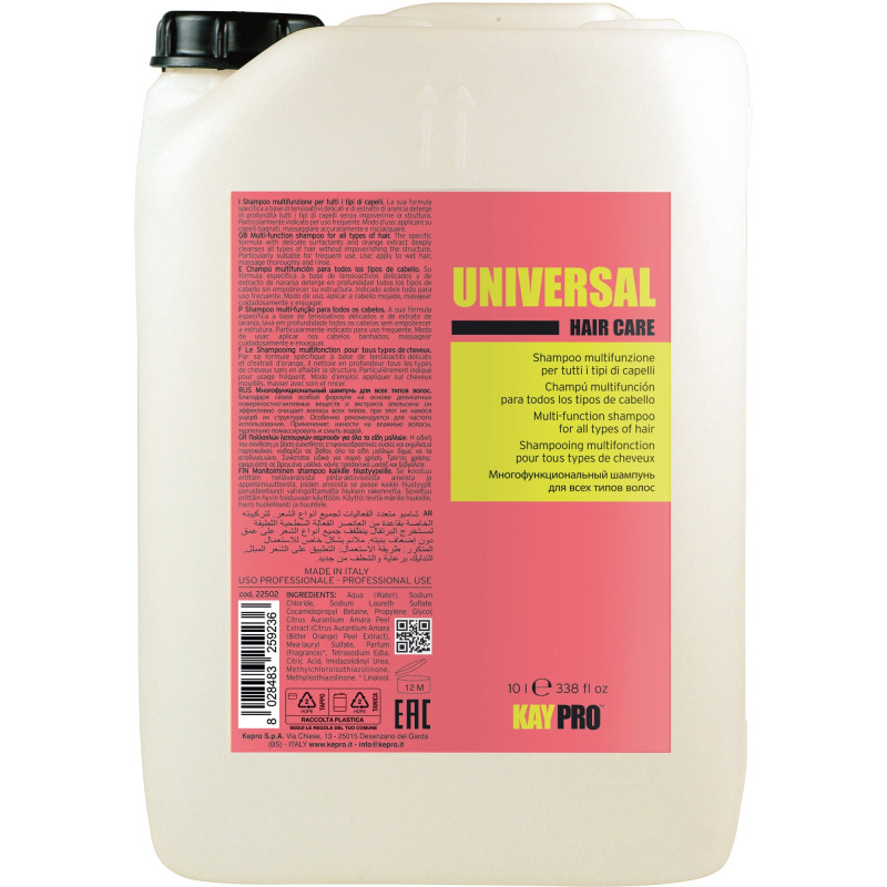 KAYPRO SHAMPOO UNIVERSALE 10Lt