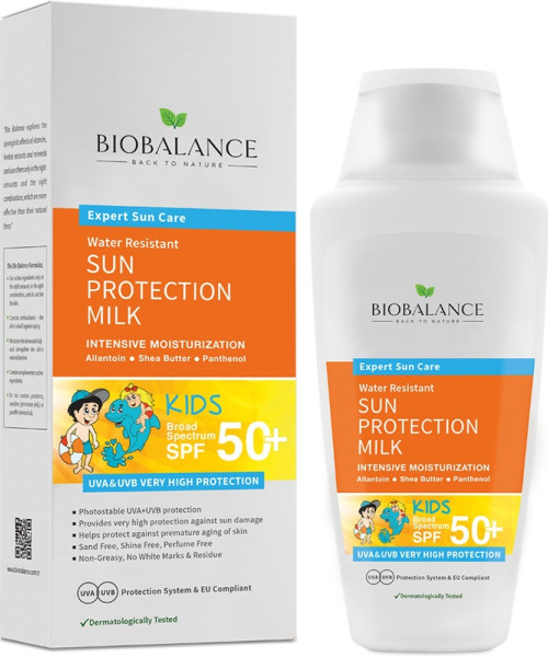 BIOBALANCE SUN PROTECTION MILK KIDS SPF50+ 150ml