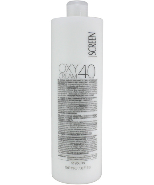 SCREEN OXYCREAM 40vol (12%) 1000ml