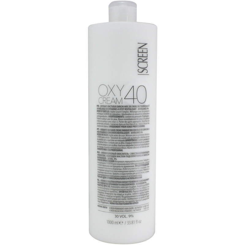 SCREEN OXYCREAM 40vol (12%) 1000ml