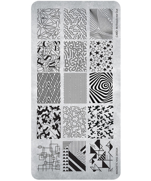 118649 STAMPING PLATE KNOCK ME OUT No 46