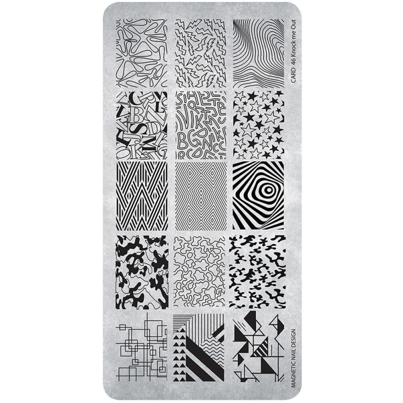 118649 STAMPING PLATE KNOCK ME OUT No 46
