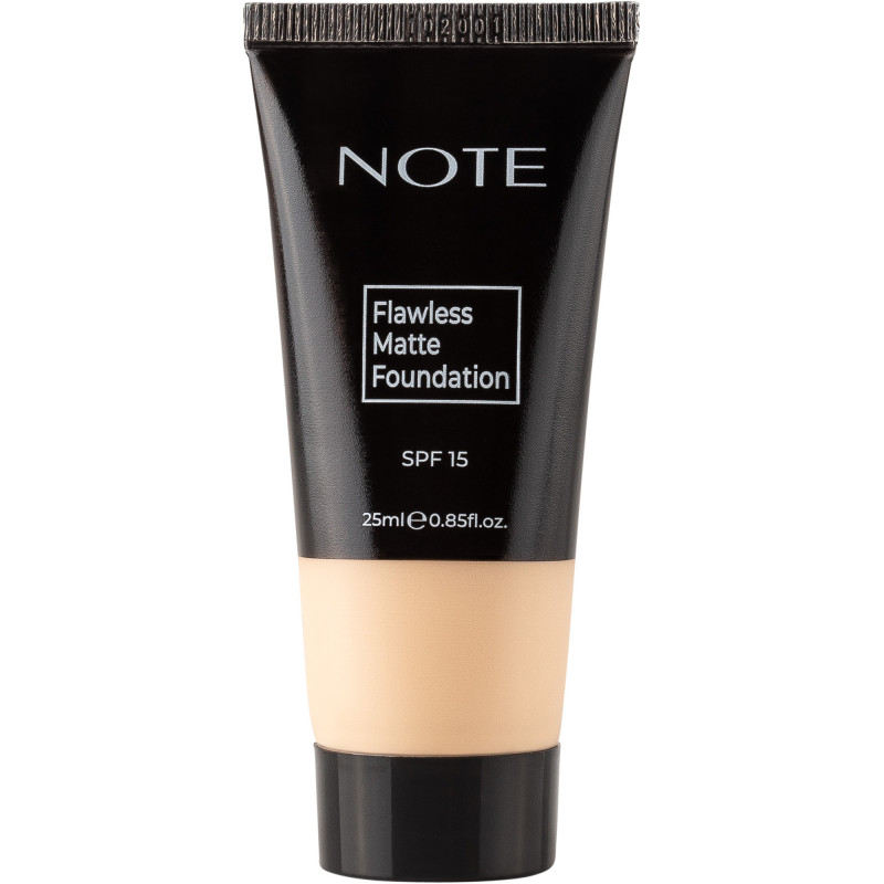 NOTE FLAWLESS MATTE FOUNDATION No02 25ml