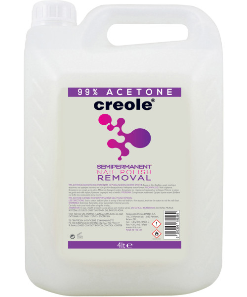 CREOLE ACETONE 99% 4Lt
