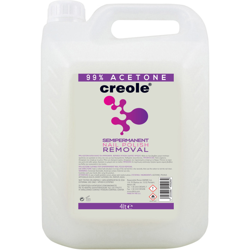 CREOLE ACETONE 99% 4Lt