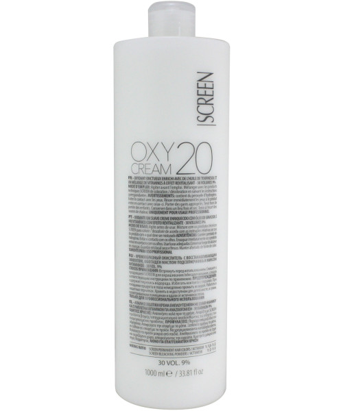 SCREEN OXYCREAM 20vol (6%) 1000ml