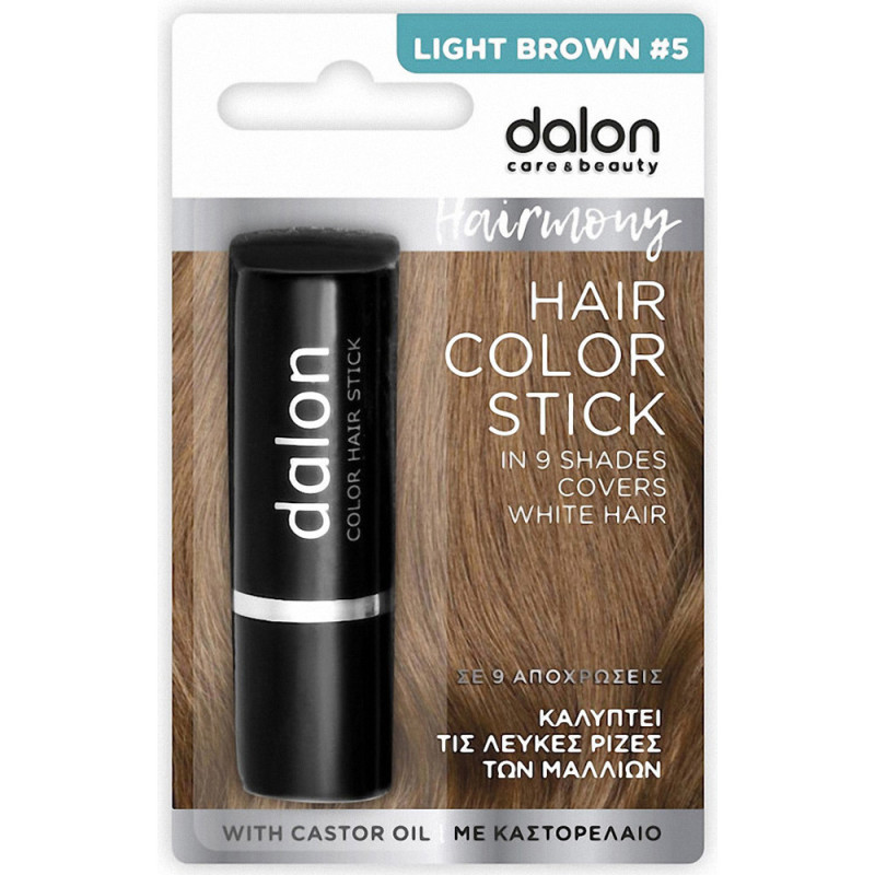 DALON COLOR HAIR STICK Νο5 ΚΑΣΤΑΝΟ ΑΝΟΙΧTO 4.5g
