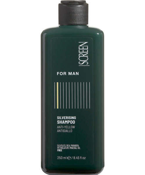 SCREEN FOR MAN SILVERISING SHAMPOO 250ml
