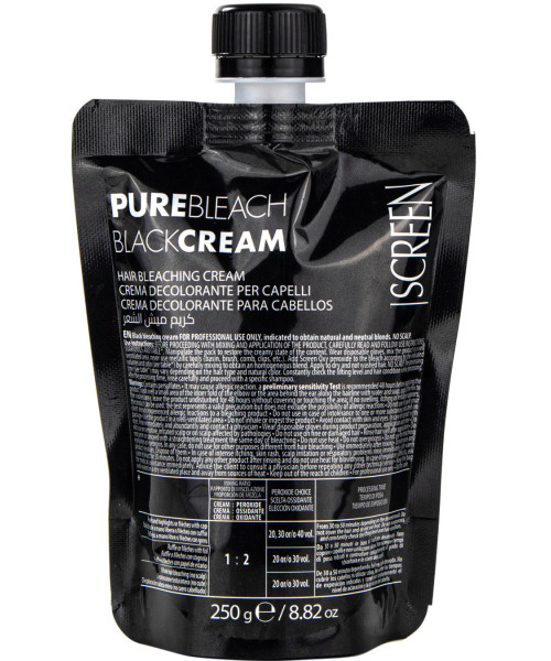 PURE BLEACH BLACK CREAM 250g