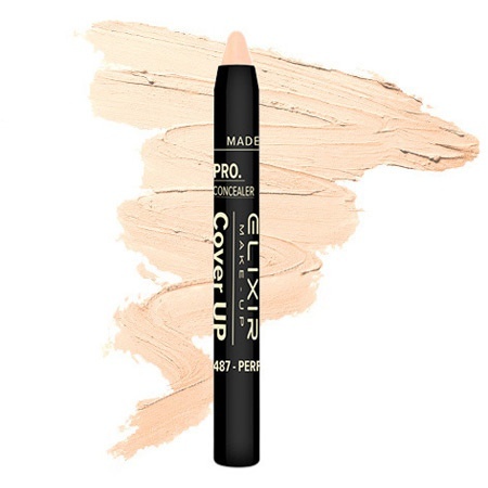 ELIXIR PRO CONCEALER COVER UP No487 PERFECT CARAMEL 2.5g