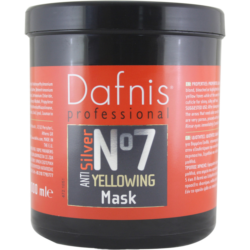 DAFNIS PROFESSIONAL SILVER ANTI YELLOWING MASK 1000ml