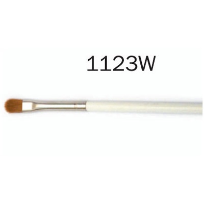 1123W MAKE-UP BRUSH SERIES BIANCO (WHITE HANDLE)