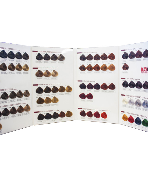 KAY COLOR COLOR CHART ΧΡΩΜΑΤΟΛΟΓΙΟ